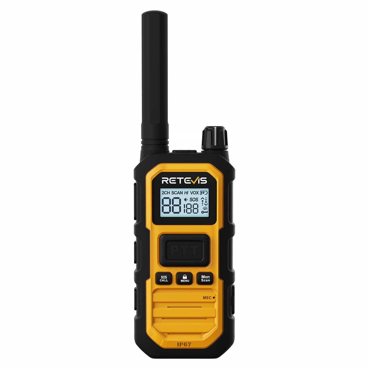 Talkie Walkies UHF 5W RB648 Plus Lot de 2 - Retevis