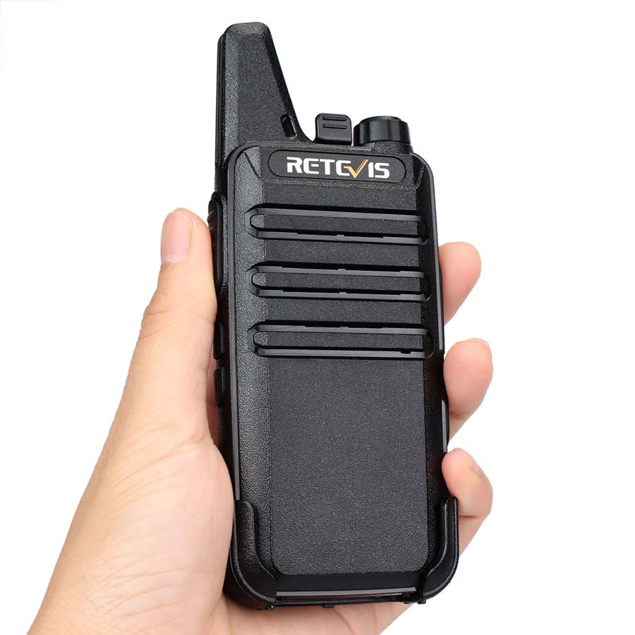 Lot de 2 talkies-walkies PMR446 super portables RT622 Retevis