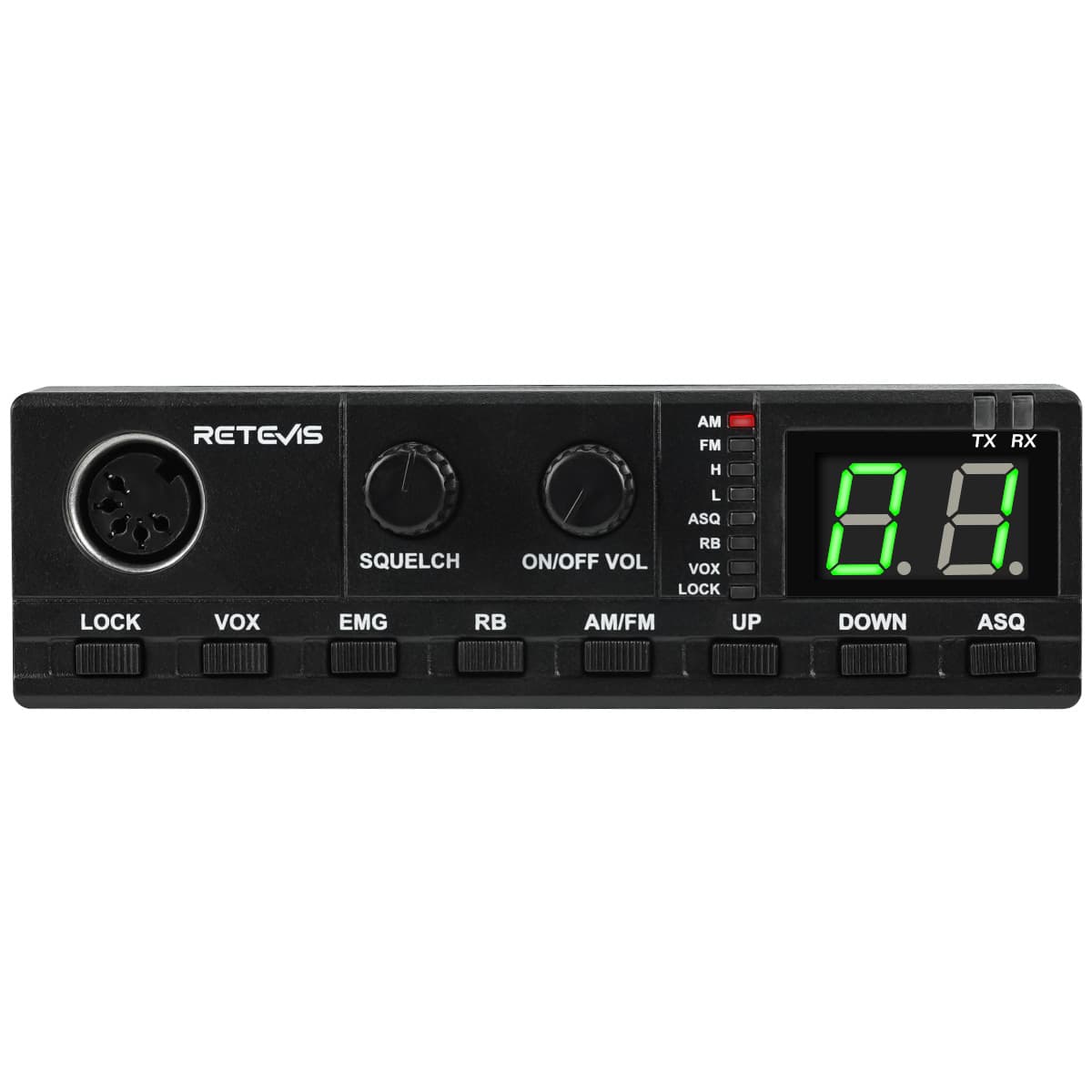 Radio CB mobile 4W 40 canaux Retevis MB62