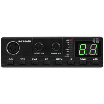 Radio CB mobile 4W 40 canaux Retevis MB62