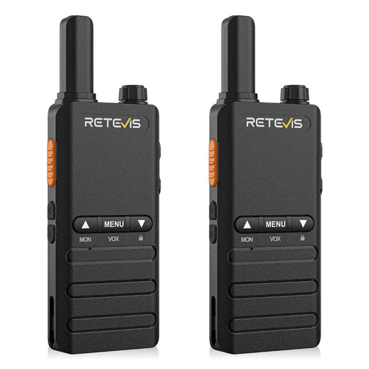 Radio bidirectionnelle Retevis B63B PMR446 Ultra-mince (2 unités)