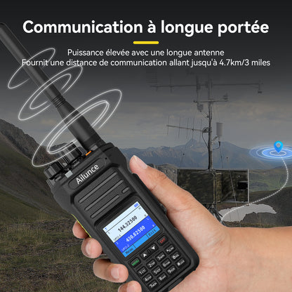 Radio bidirectionnelle double bande étanche IP67 Retevis Ailunce HA1UV