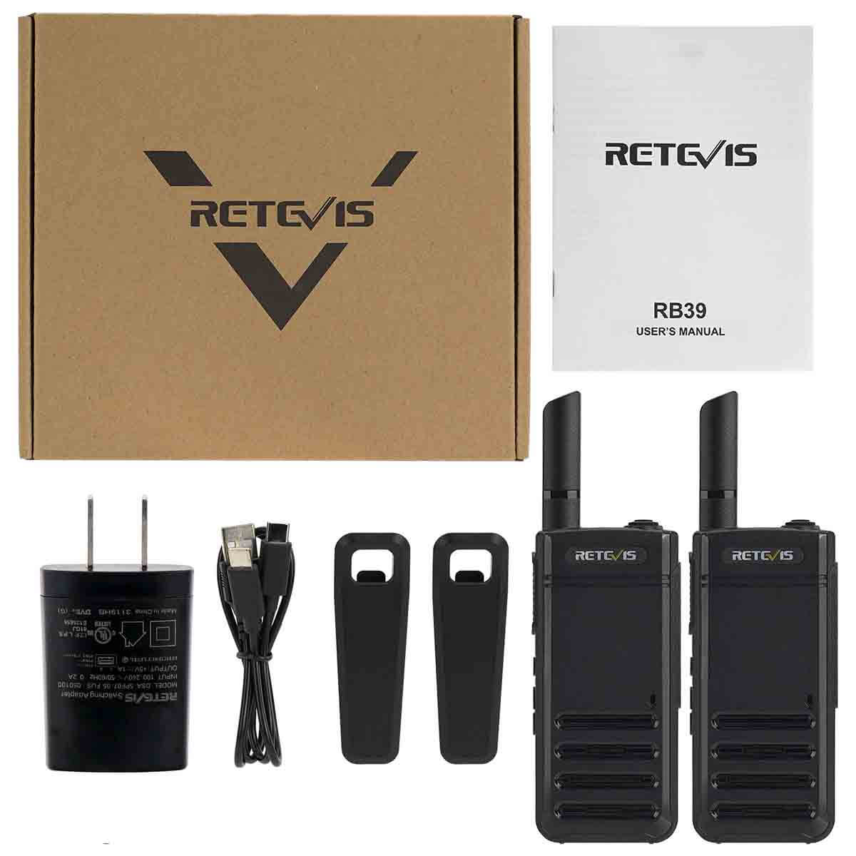 Radio bidirectionnelle sans licence RB639 Retevis