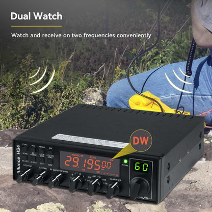 Émetteur-récepteur mobile radio amateur 10 m Retevis Ailunce HS4
