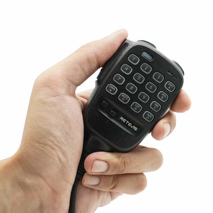 Radio mobile amateur Retevis MA1 50 W UHF VHF panneau amovible