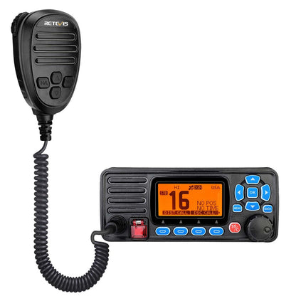 Radio marine VHF fixe étanche Retevis RA27 avec GPS
