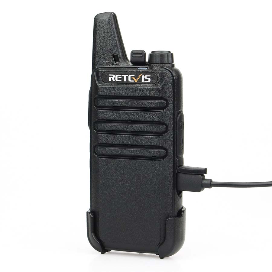 Lot de 2 talkies-walkies PMR446 super portables RT622 Retevis