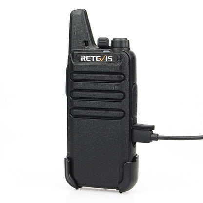 Lot de 2 talkies-walkies PMR446 super portables RT622 Retevis