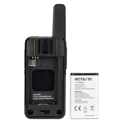 Talkie-walkie PMR446 RB667 avec appel de groupe - Retevis