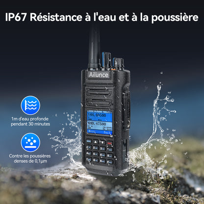 Radio DMR bibande étanche Retevis Ailunce HD2 10 W