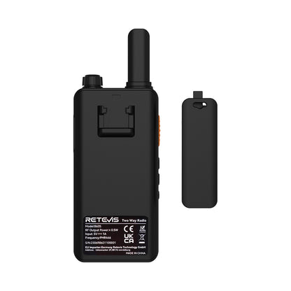 Talkie-walkie rechargeable ultra-mince B63S PMR446 Retevis