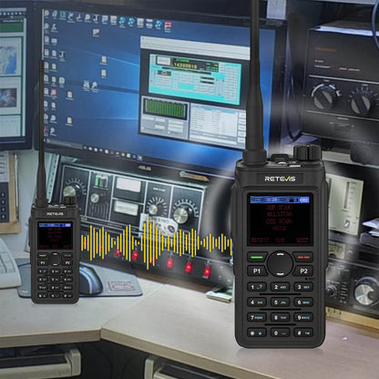 Radio bidirectionnelle Retevis C62 5 W Double Bande UV professionnelle
