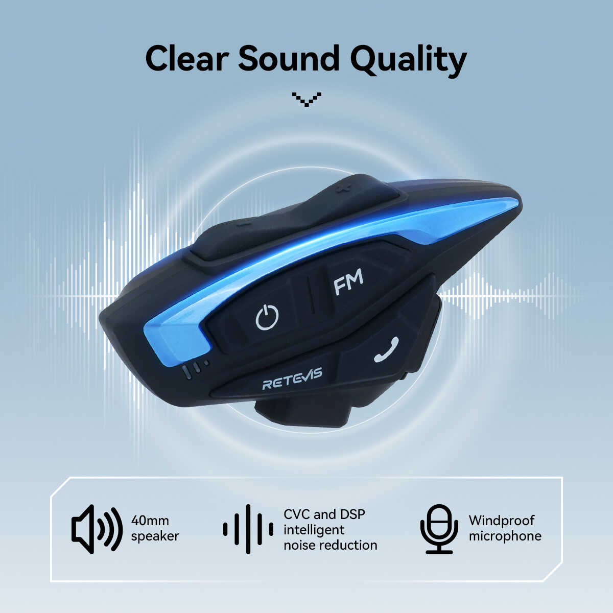 Talkie-walkie Bluetooth EZTalk 3A Retevis