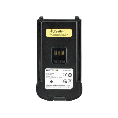Radio bidirectionnelle étanche double bande VHF/UHF Retevis EZTalk 62