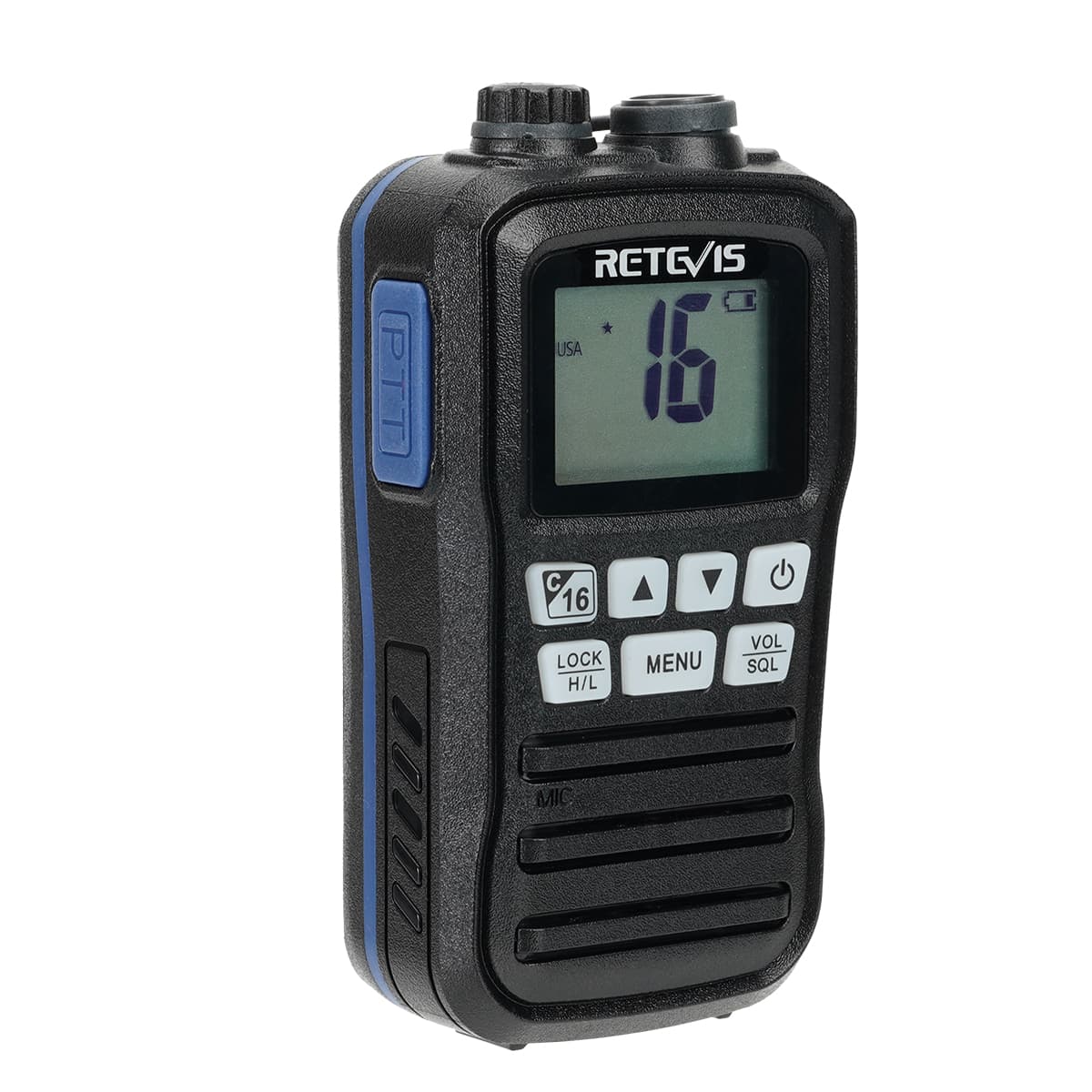 Radio marine étanche Retevis RM01 IP67 VHF
