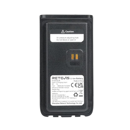 Radio bidirectionnelle longue portée étanche Retevis C65B
