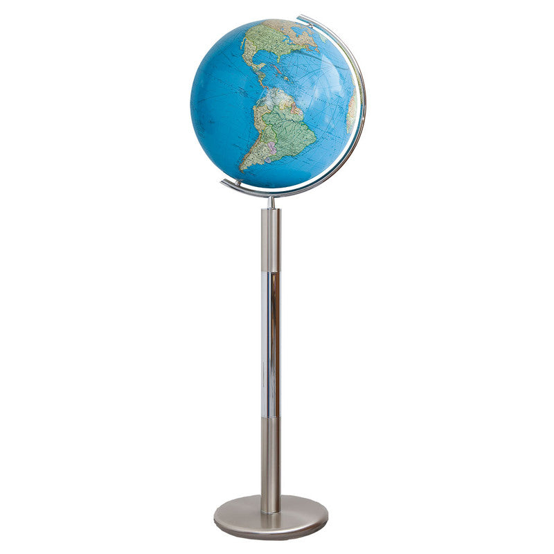 Globe terrestre lumineux Duo 40 cm sur pied - Columbus