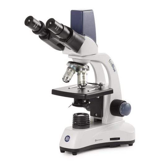 Microscope binoculaire digital 40x-600x LED 5 MP EcoBlue - Euromex