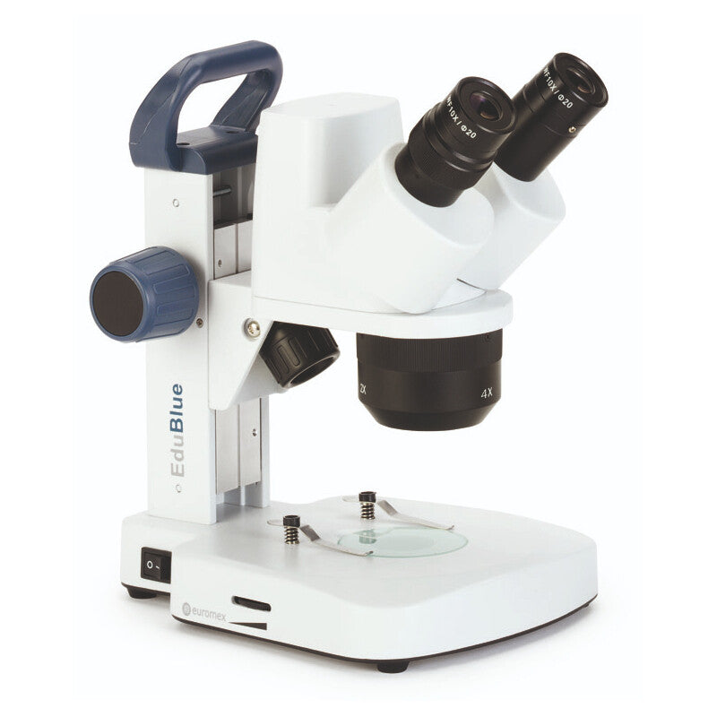 Microscope stéréo numérique 5 MP 10x/20x/40x LED EduBlue - Euromex