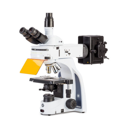 Microscope trinoculaire à fluorescence iScope 40-1000x - Euromex