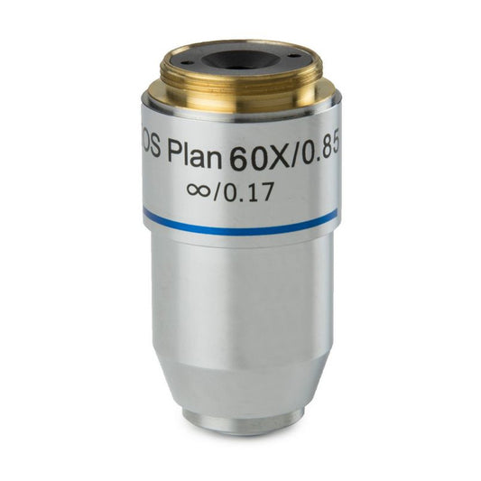 Objectif de microscope plan 60x/0,80 corrigé à l’infini - Euromex