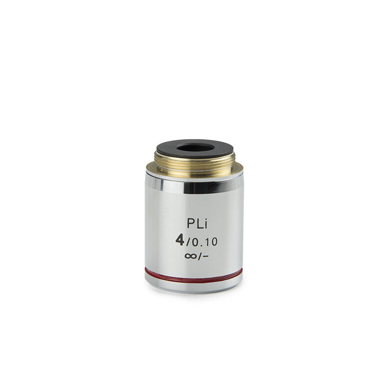 Objectif plan infini 4x/0,10 PLi pour microscope iScope - Euromex