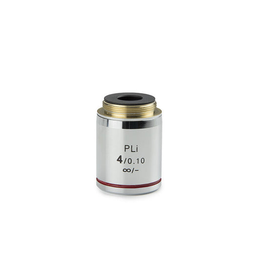 Objectif plan infini 4x/0,10 PLi pour microscope iScope - Euromex