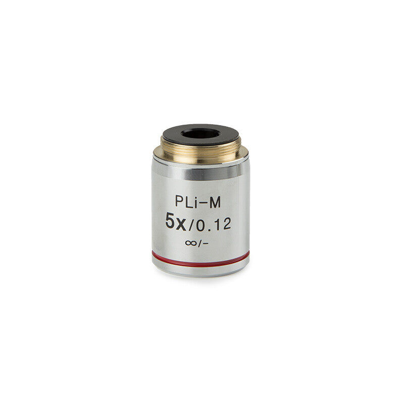 Objectif de microscope Plan PLMi IOS 5x pour iScope - Euromex