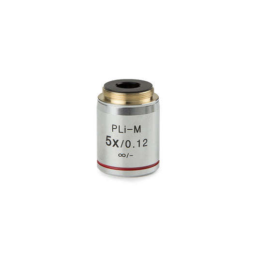 Objectif de microscope Plan PLMi IOS 5x pour iScope - Euromex