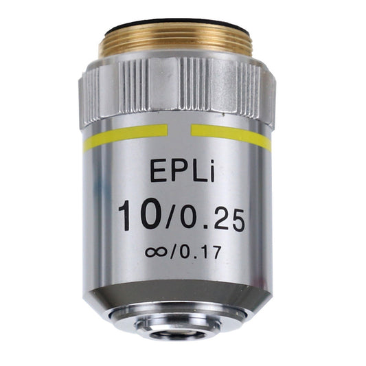Objectif de microscope E-plan EPLi 10x/0,25 pour iScope - Euromex