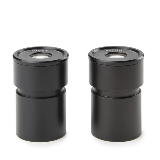 Lot de 2 oculaires EWF 5x/22 pour microscope EduBlue – Euromex