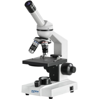Microscope monoculaire achromatique 40-400x LED rechargeable - Kern
