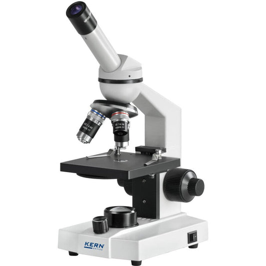 Microscope monoculaire achromatique 40-400x LED rechargeable - Kern