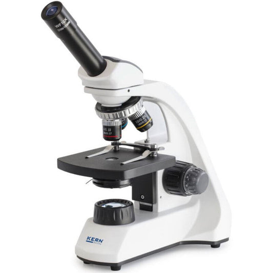 Microscope monoculaire achromatique 40x à 400x LED 1 W - Kern