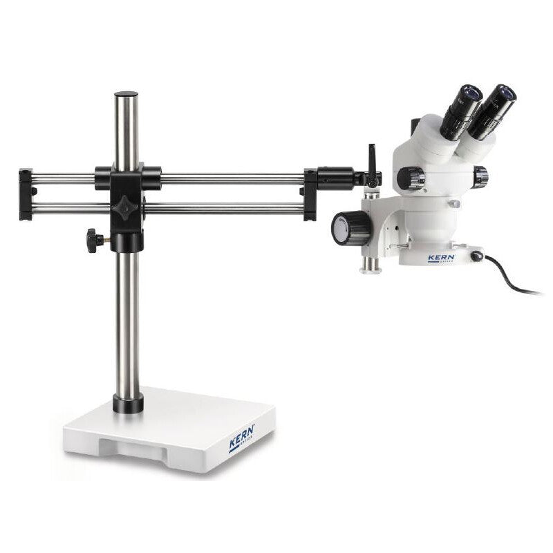 Microscope stéréo zoom binoculaire 7x-45x avec éclairage LED - Kern