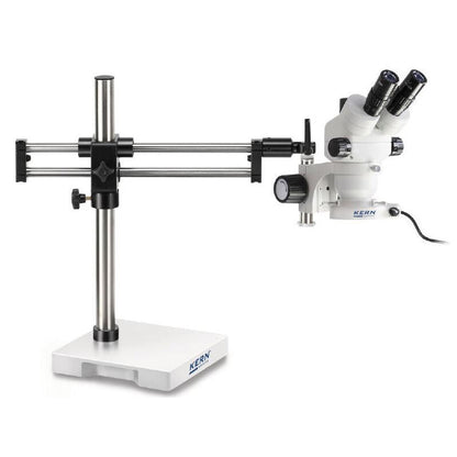 Microscope stéréo zoom binoculaire 7x-45x avec éclairage LED - Kern