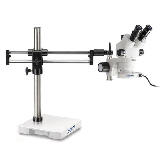Microscope stéréo zoom binoculaire 7x-45x avec éclairage LED - Kern