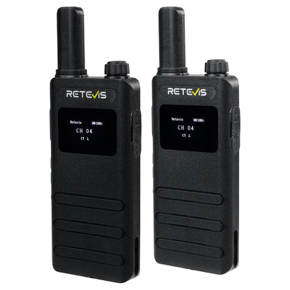 Talkie-walkie rechargeable ultra-mince B63S PMR446 Retevis