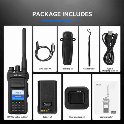 Radio bidirectionnelle double bande étanche IP67 Retevis Ailunce HA1UV