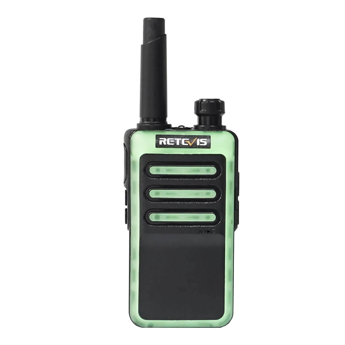 Talkie-walkie PMR446 RB666 à charge rapide fluorescent Retevis