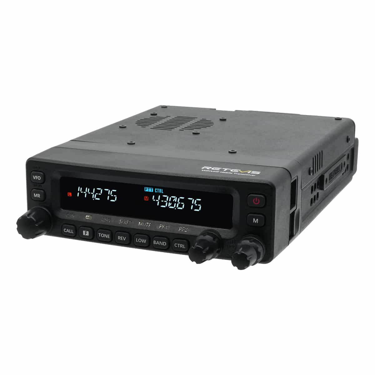 Radio mobile amateur Retevis MA1 50 W UHF VHF panneau amovible