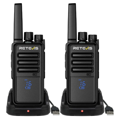 Talkie-Walkie Professionnel Rechargeable RT668H par Retevis