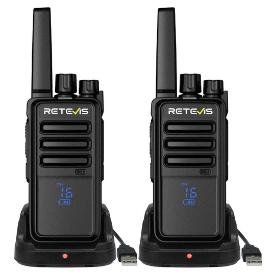 Talkie-Walkie Professionnel Rechargeable RT668H par Retevis