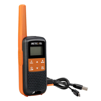 Radio bidirectionnelle PMR446 16 canaux Retevis RT649 (lot de 2)