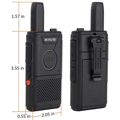 RT618 Radio professionnelle PMR double PTT Retevis