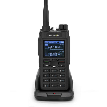 Radio bidirectionnelle Retevis C62 5 W Double Bande UV professionnelle