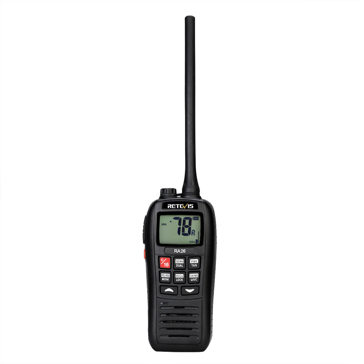 Radio marine portable VHF étanche Retevis RA26