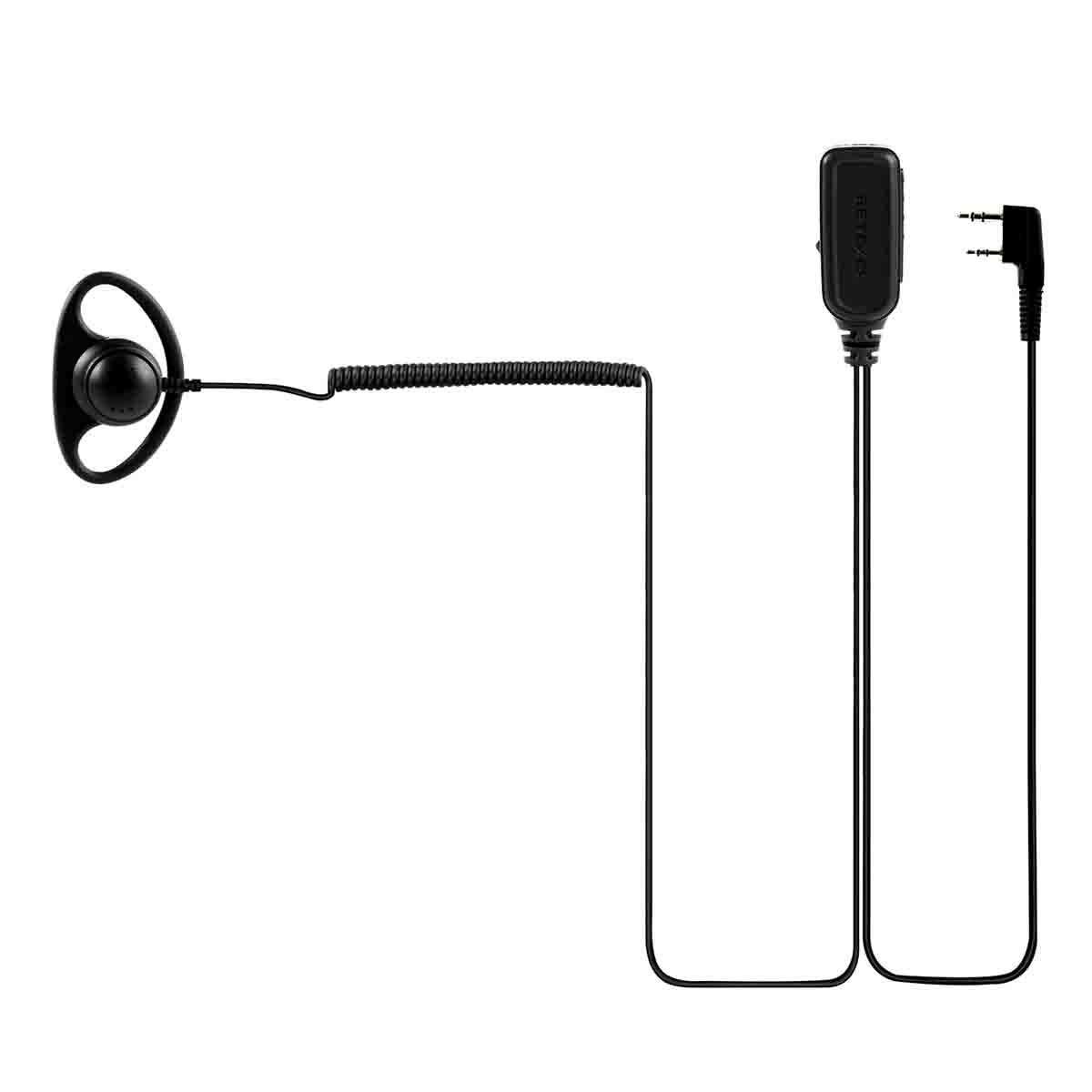 Casque à Double Aiguille en D pour Radio Retevis H777