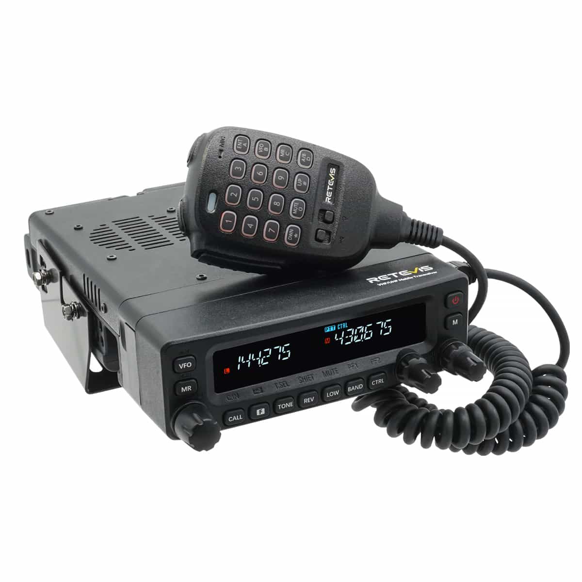Radio mobile amateur Retevis MA1 50 W UHF VHF panneau amovible