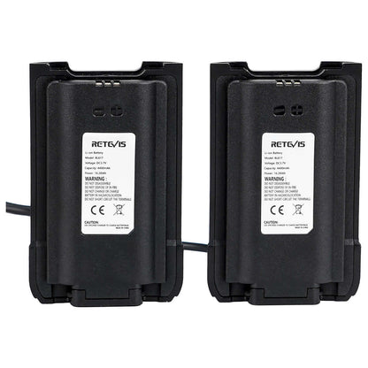 Radio PMR446 RB617 4400mAh avec chargeur Type-C Retevis